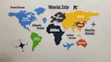 Colorful World Map