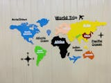 Colorful World Map