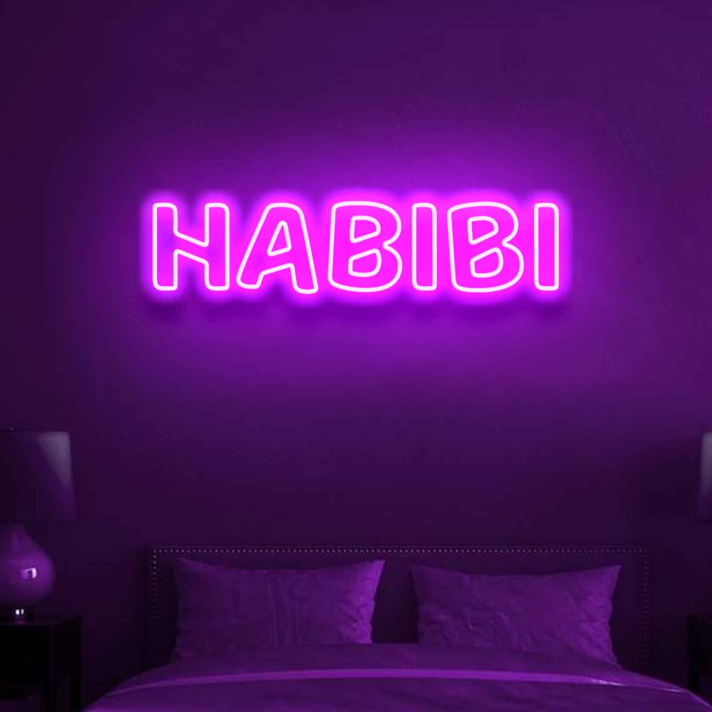 Habibi Neon Lights