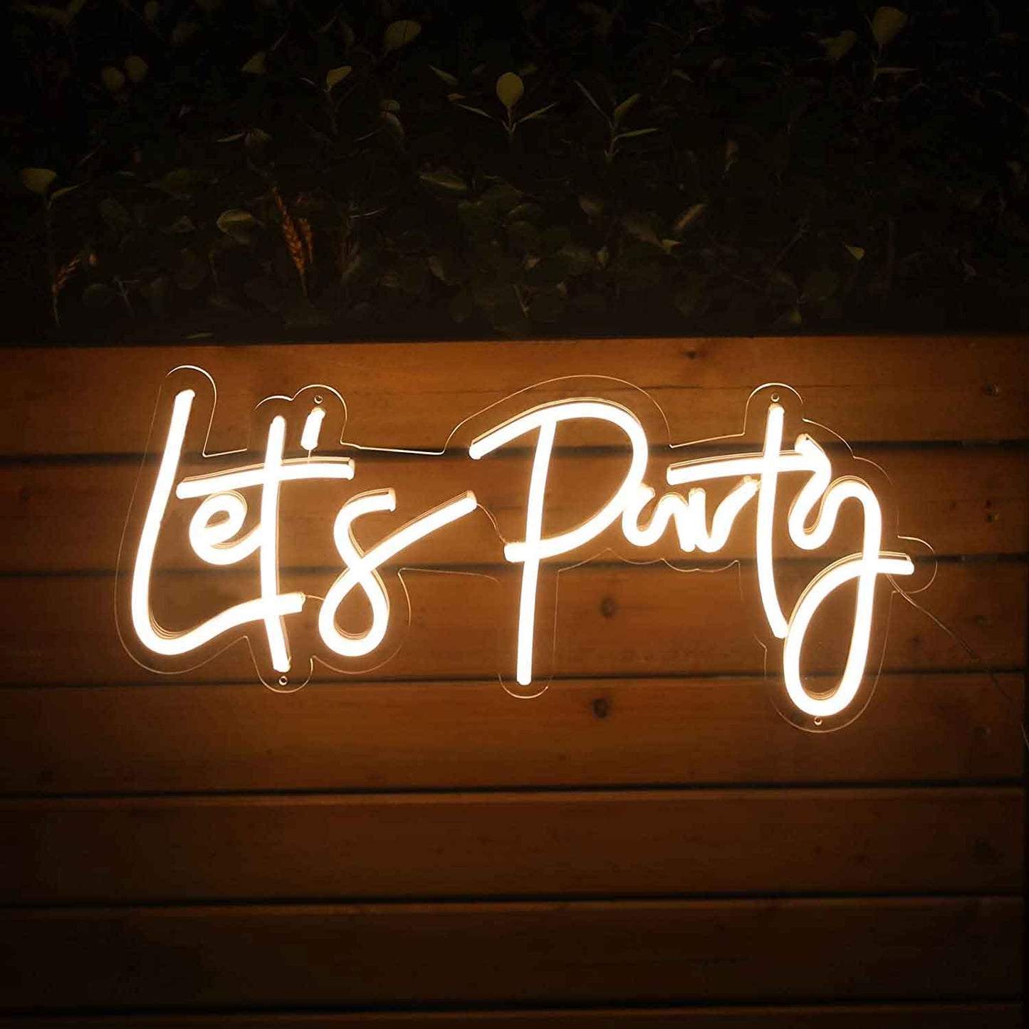 Lets Party Neon Sign