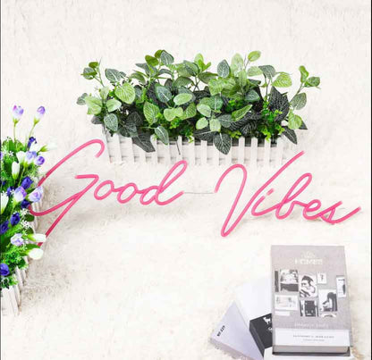 Good Vibes Neon Sign