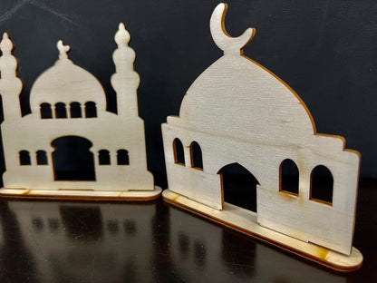 Paint Your Own Masjid | DIY Wood Ramadan Eid Activity