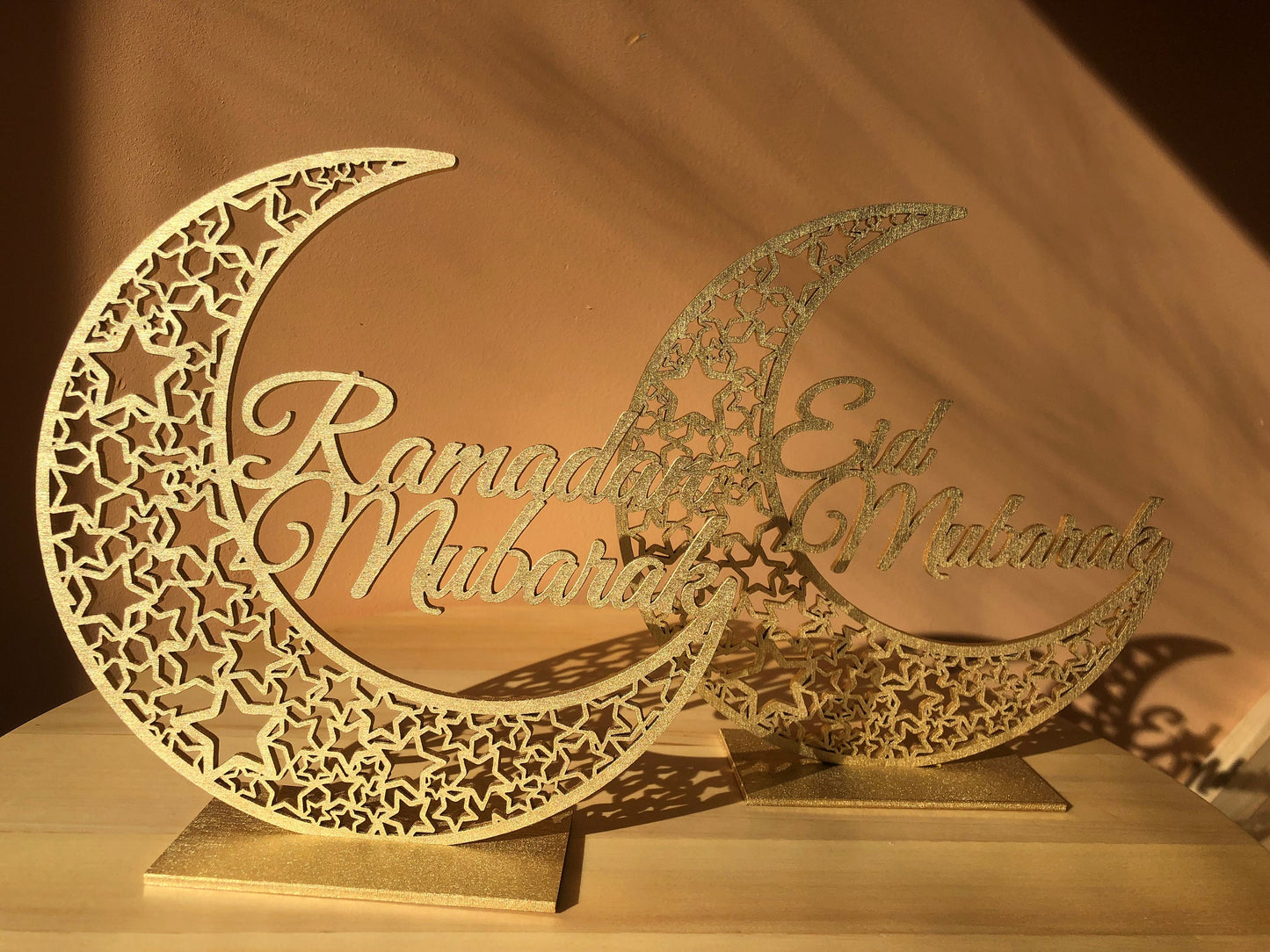 2 Ramadan sign bundle, Eid Ramadan wall sign