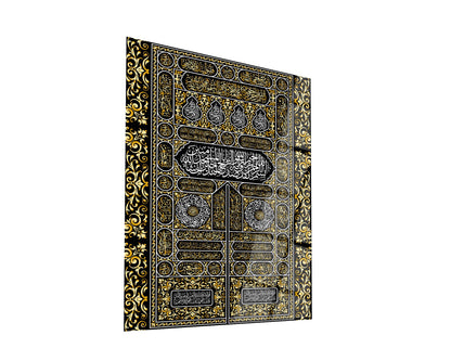 Kiswa of kaaba Gate UV Printed on Acrylic