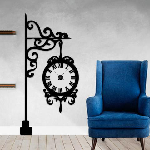 European Style Wall Clock | DIY 3D Acrylic